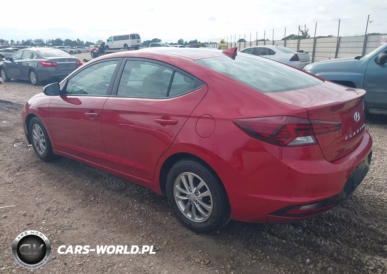 2019 Hyundai Elantra Eco VIN:5NPD94LA9KH414578 - 3