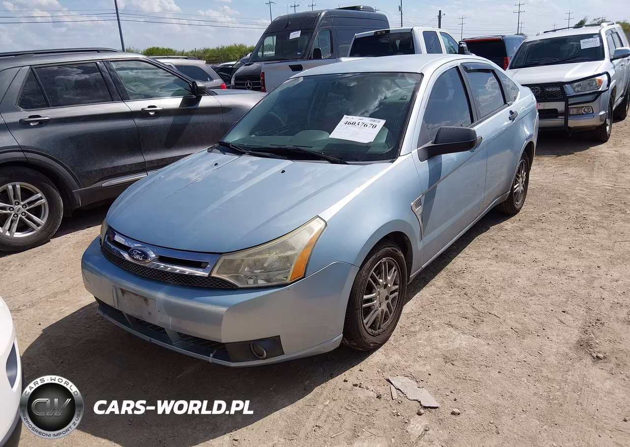2008 Ford Focus Se-Ses VIN:1FAHP35N98W166259 - 2