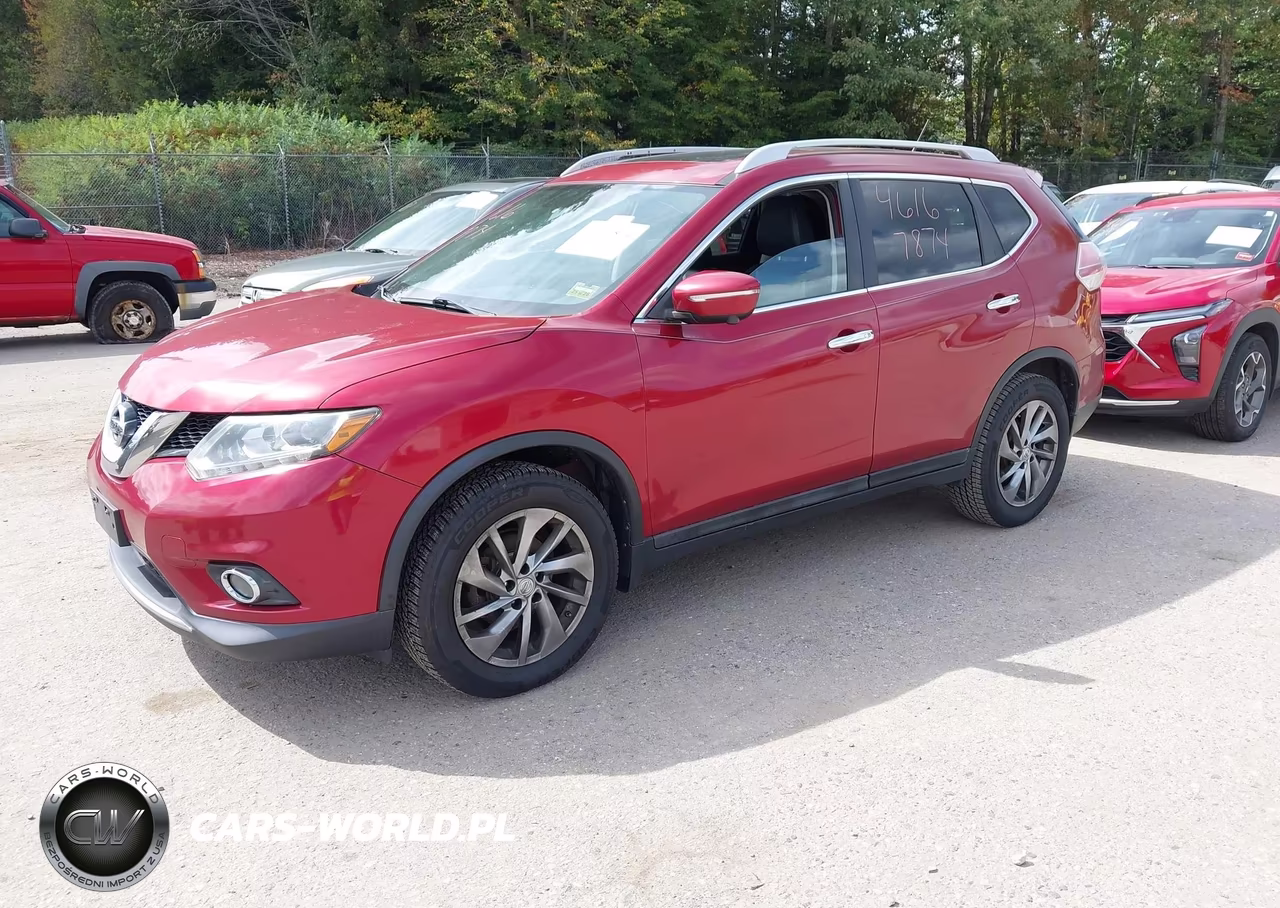 2014 Nissan Rogue Sl VIN:5N1AT2MV3EC804789 - 2