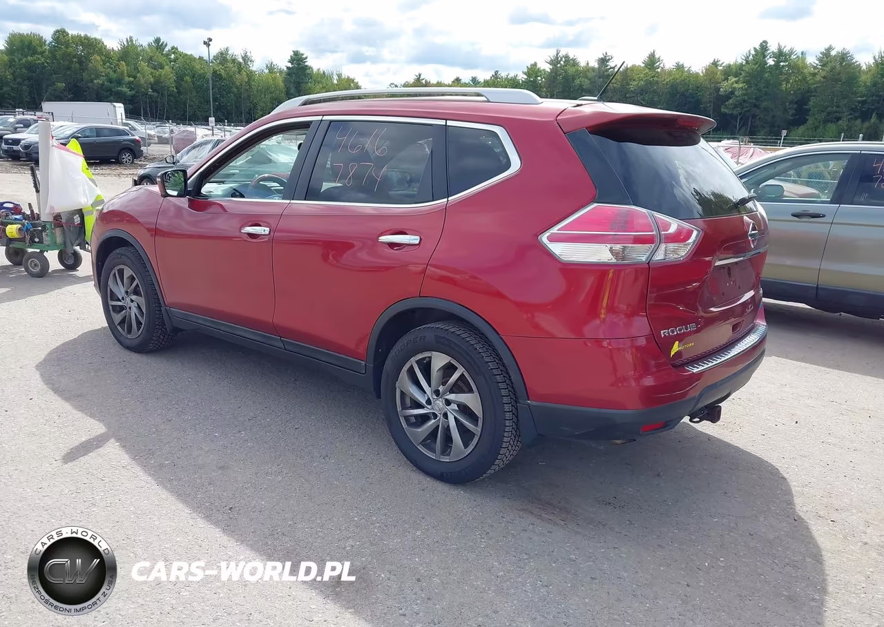 2014 Nissan Rogue Sl VIN:5N1AT2MV3EC804789 - 3