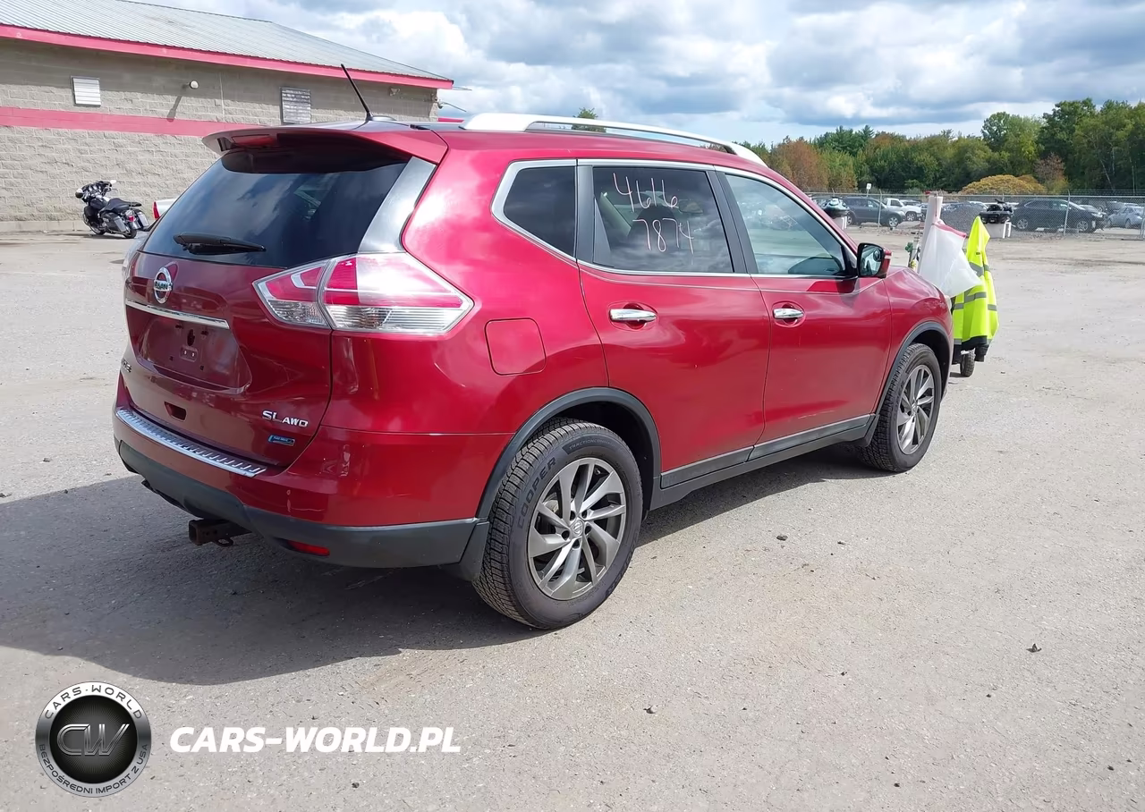 2014 Nissan Rogue Sl VIN:5N1AT2MV3EC804789 - 4