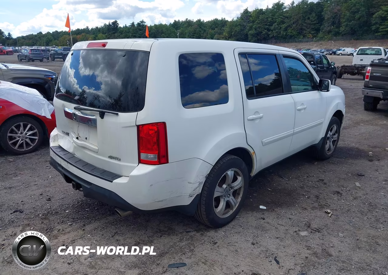 2015 Honda Pilot Ex VIN:5FNYF4H44FB054699 - 4
