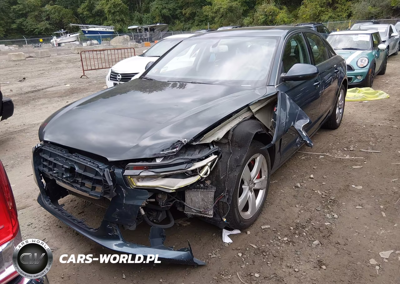 2012 Audi A6 3.0 Premium VIN:WAUGGAFC1CN074954 - 2