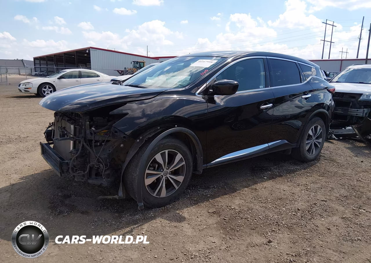 2021 Nissan Murano S Fwd VIN:5N1AZ2AJ2MC143805 - 2