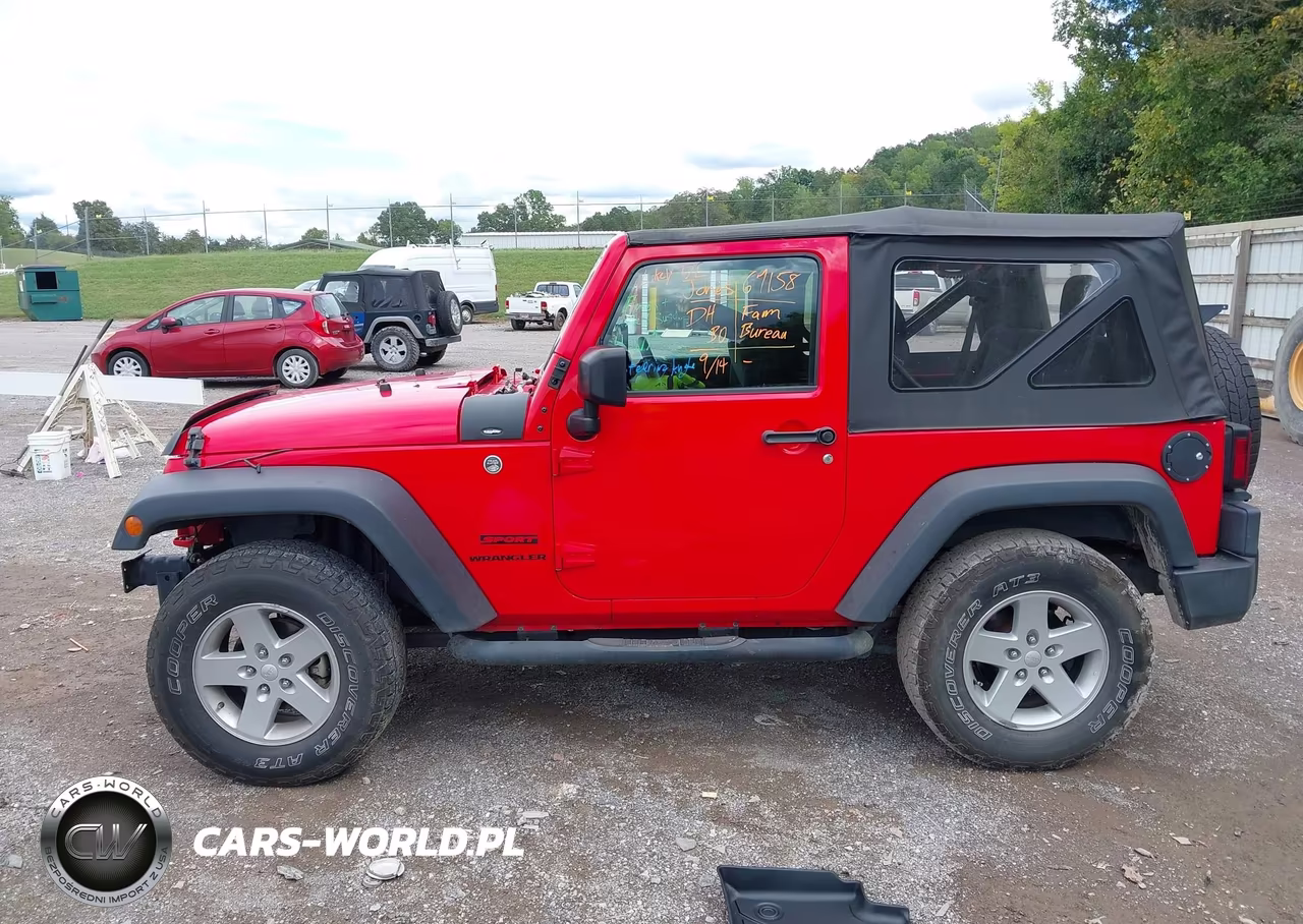 2017 Jeep Wrangler Sport 4X4 VIN:1C4AJWAG1HL547174 - 14