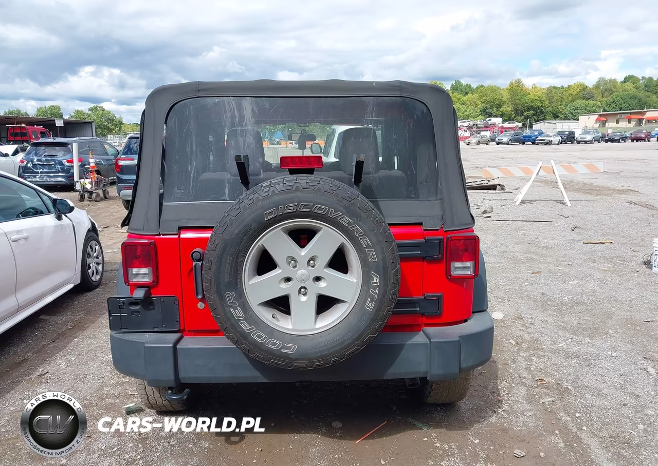 2017 Jeep Wrangler Sport 4X4 VIN:1C4AJWAG1HL547174 - 16
