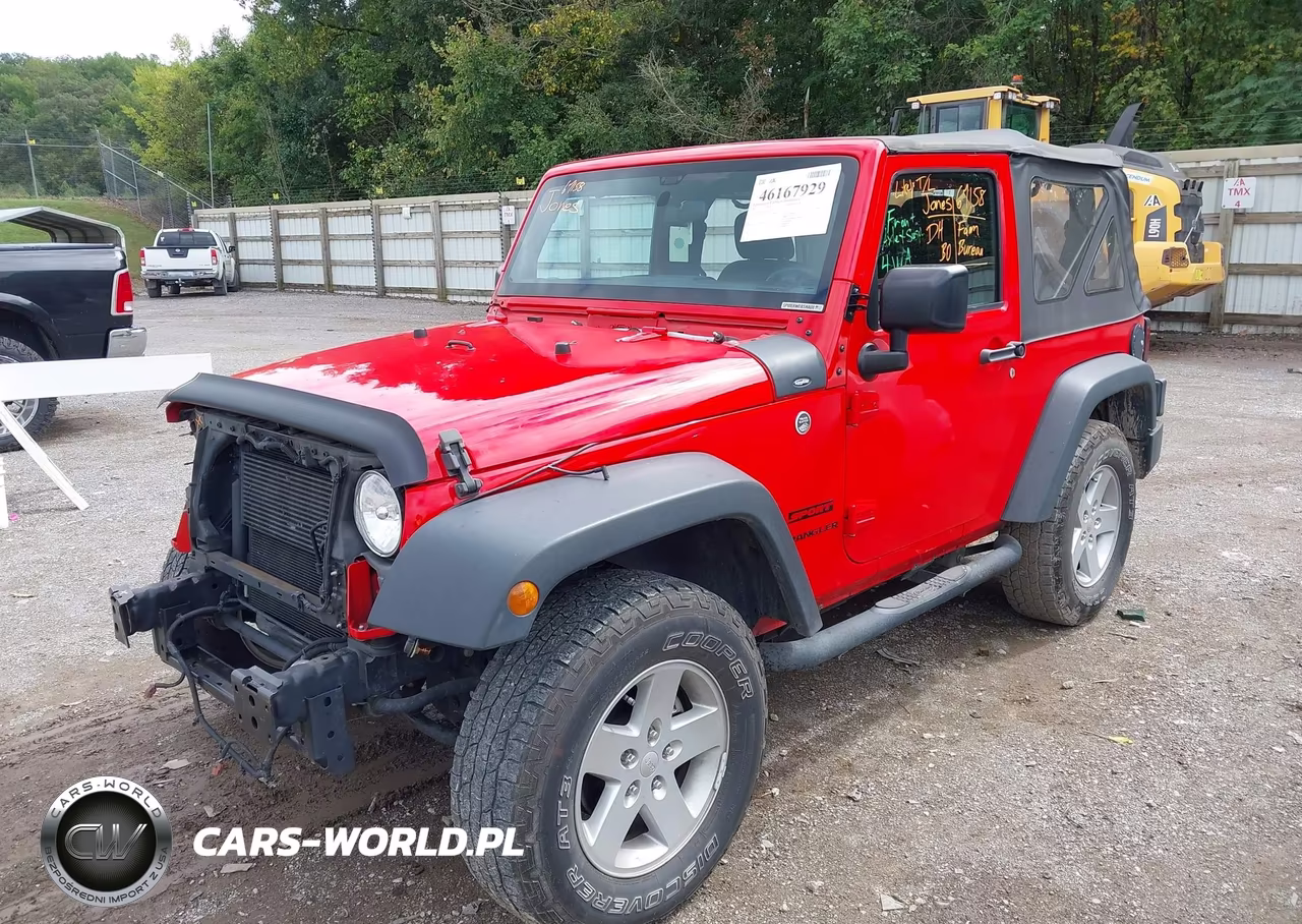 2017 Jeep Wrangler Sport 4X4 VIN:1C4AJWAG1HL547174 - 2