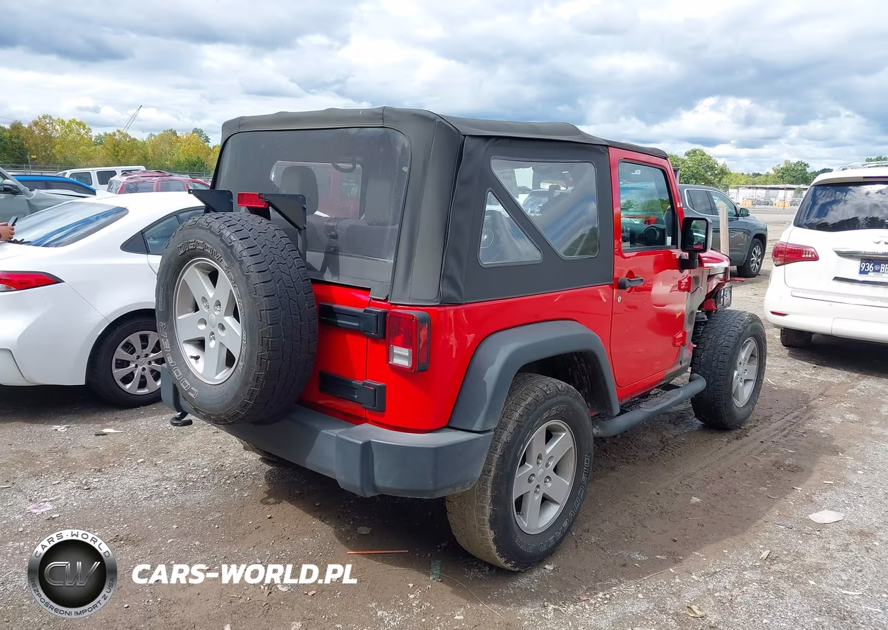 2017 Jeep Wrangler Sport 4X4 VIN:1C4AJWAG1HL547174 - 4