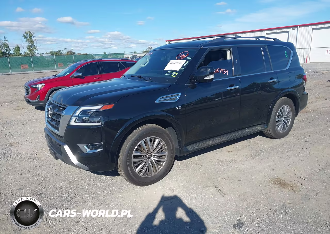 2022 Nissan Armada Sl 4Wd VIN:JN8AY2BBXN9811755 - 2