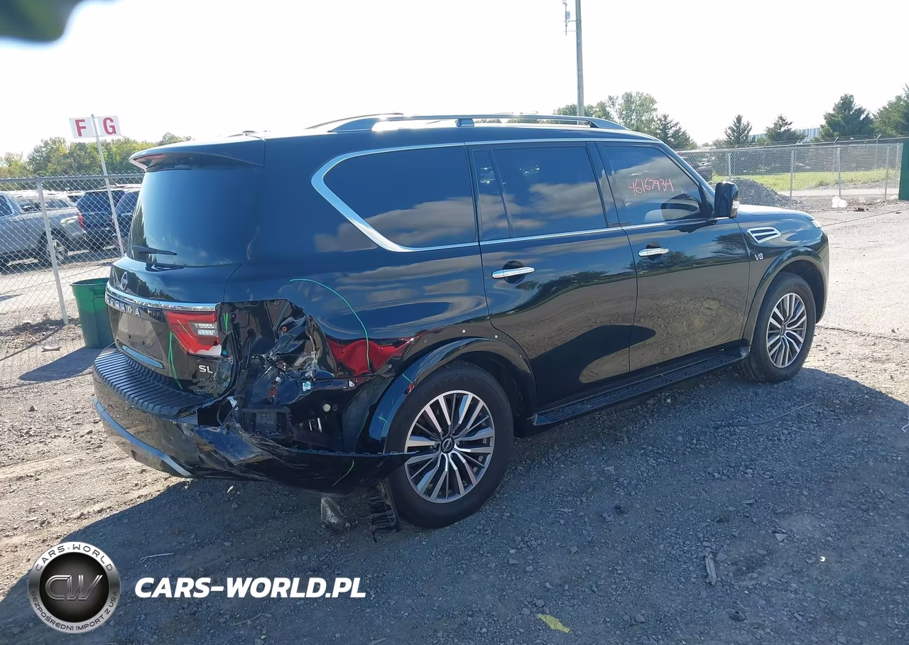 2022 Nissan Armada Sl 4Wd VIN:JN8AY2BBXN9811755 - 4