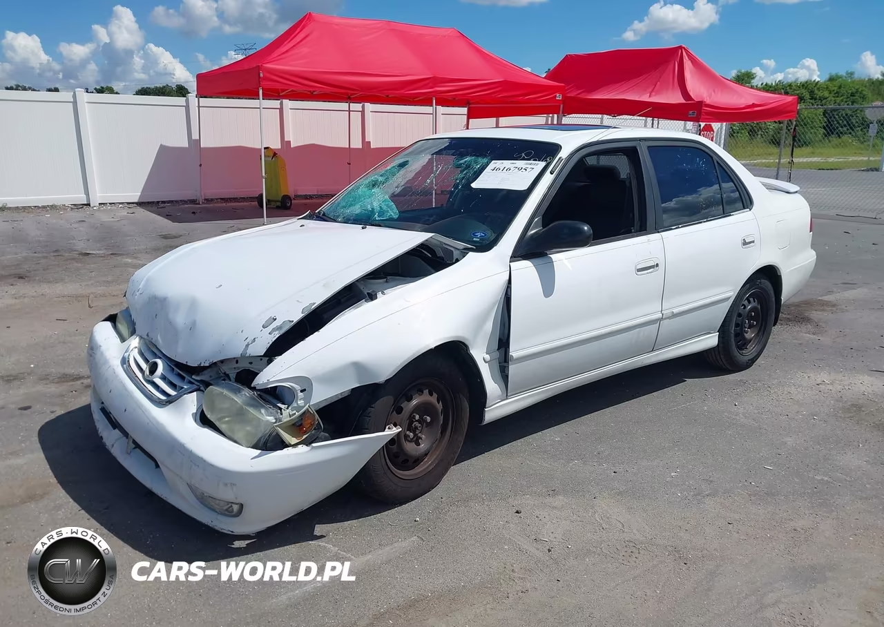2001 Toyota Corolla S VIN:1NXBR12E11Z481363 - 2