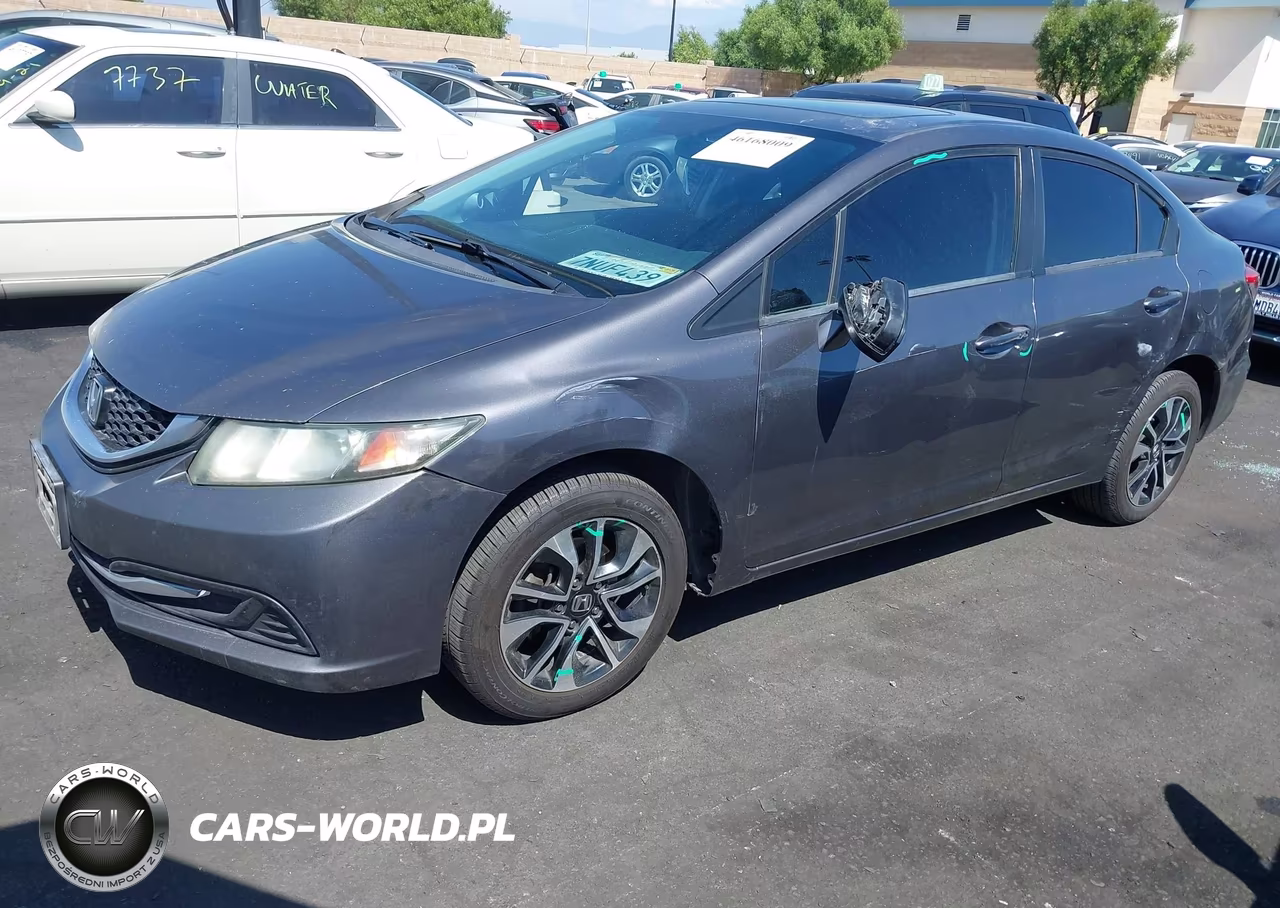 2015 Honda Civic Ex VIN:2HGFB2F85FH555528 - 2