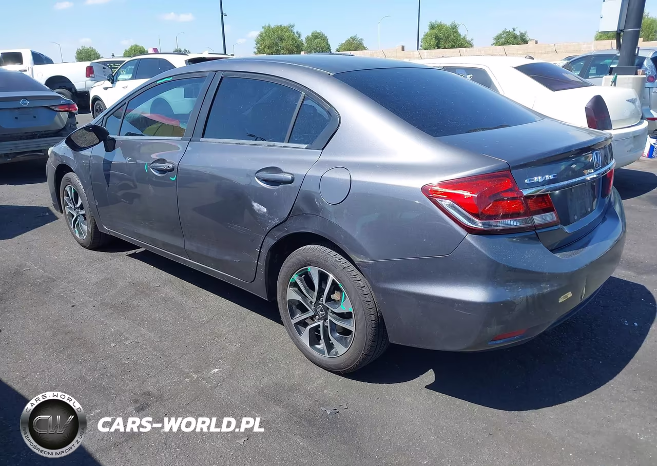 2015 Honda Civic Ex VIN:2HGFB2F85FH555528 - 3