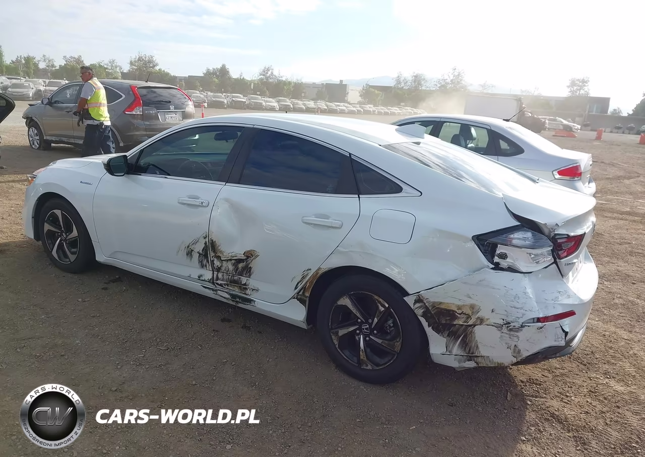 2022 Honda Insight Ex VIN:19XZE4F55NE011559 - 3