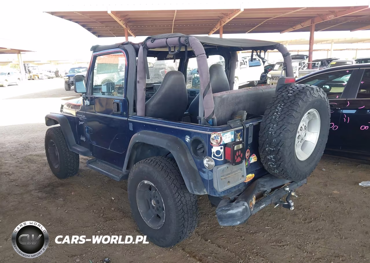 2001 Jeep Wrangler Sport VIN:1J4FA49S51P309579 - 3