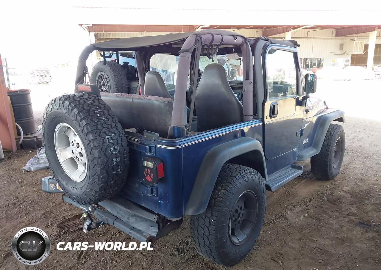 2001 Jeep Wrangler Sport VIN:1J4FA49S51P309579 - 4