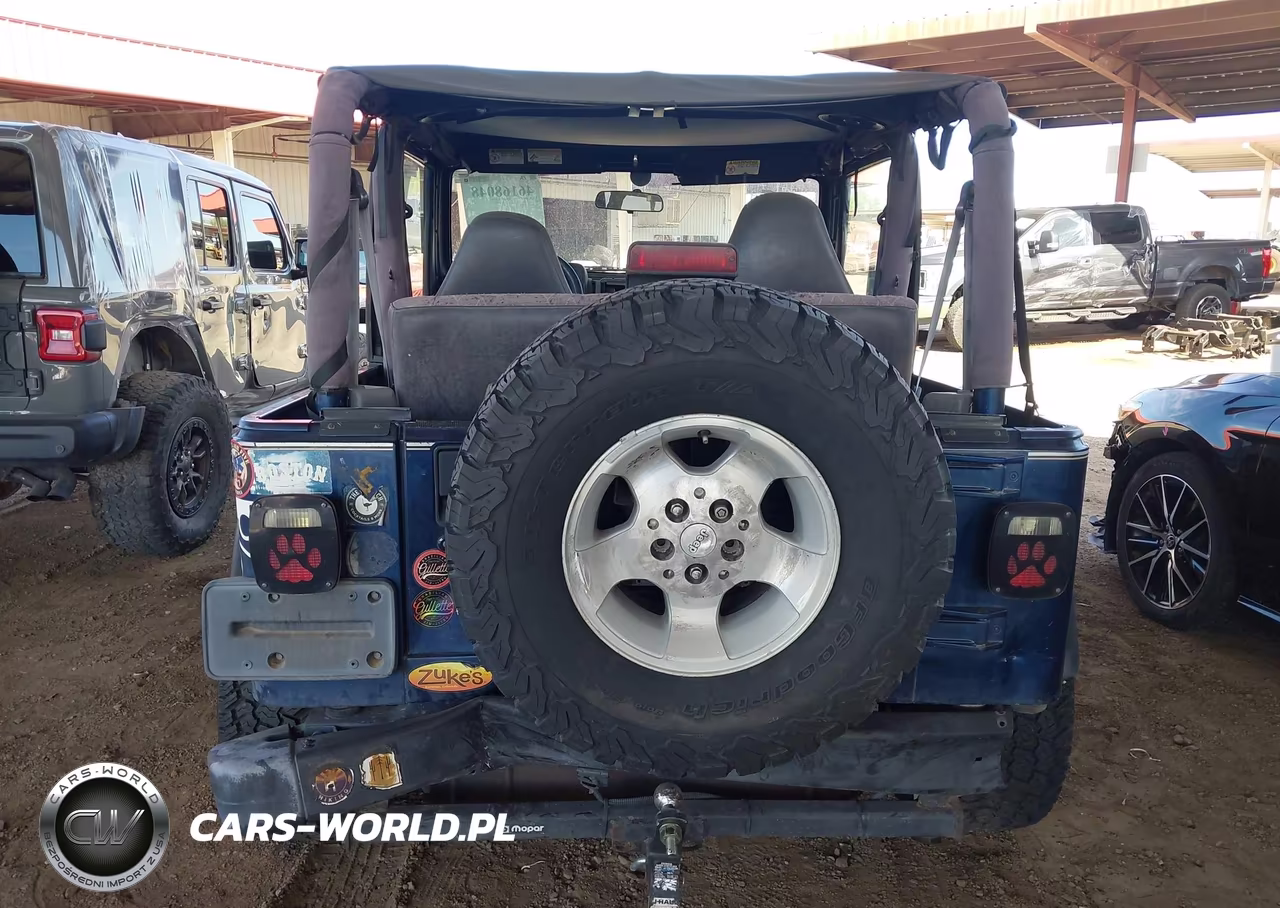 2001 Jeep Wrangler Sport VIN:1J4FA49S51P309579 - 6