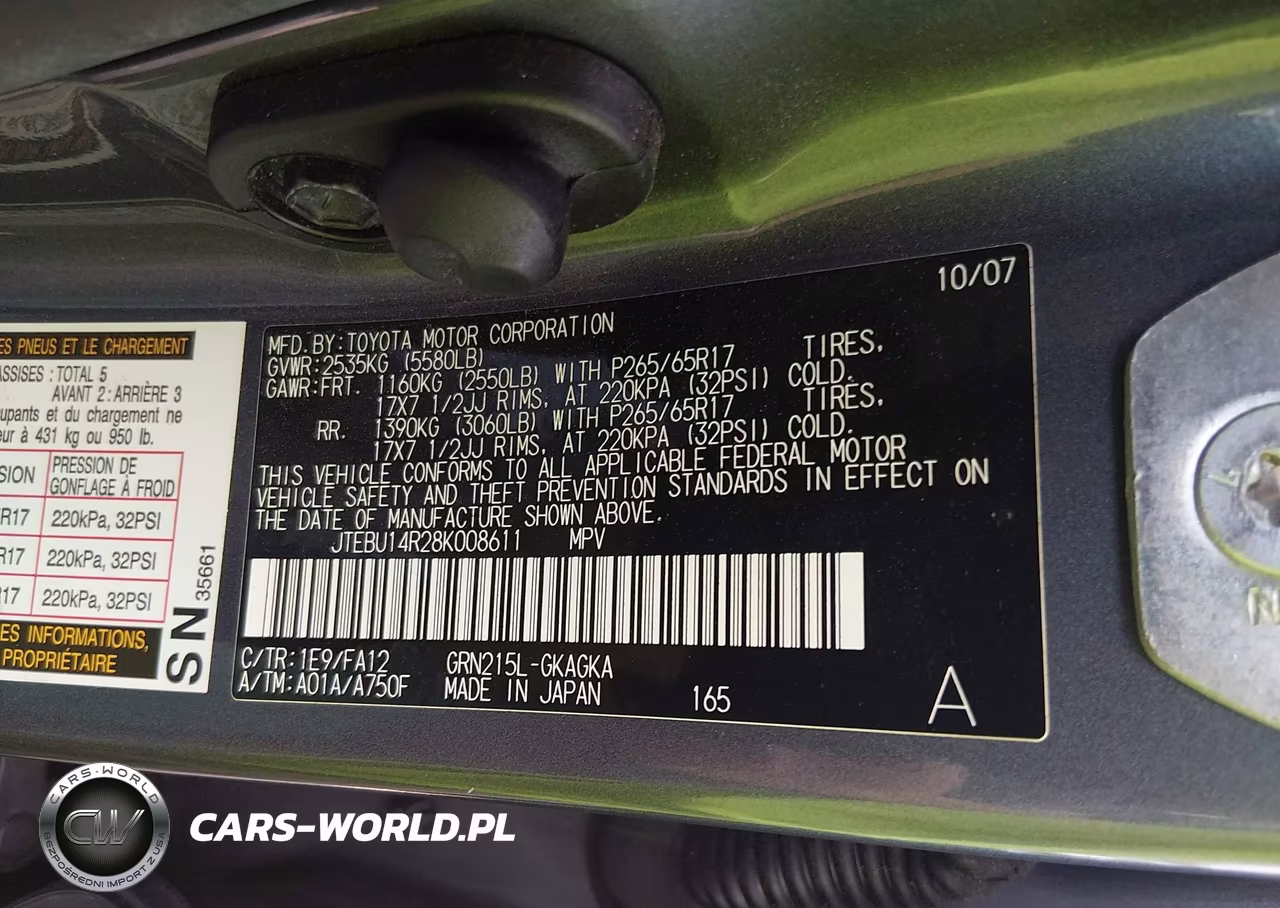 2008 Toyota 4Runner Sr5 V6 VIN:JTEBU14R28K008611 - 9