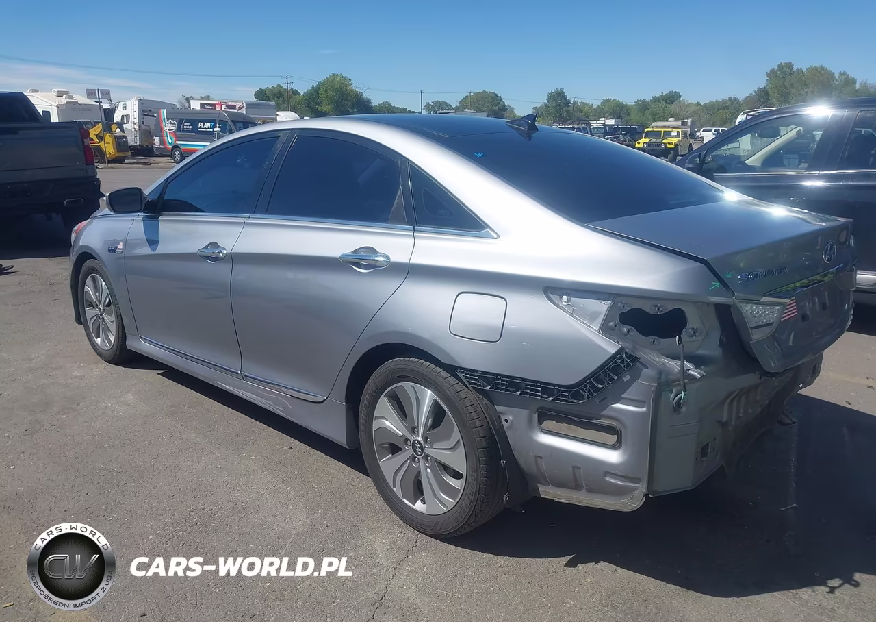 2014 Hyundai Sonata Hybrid Limited VIN:KMHEC4A45EA112117 - 3