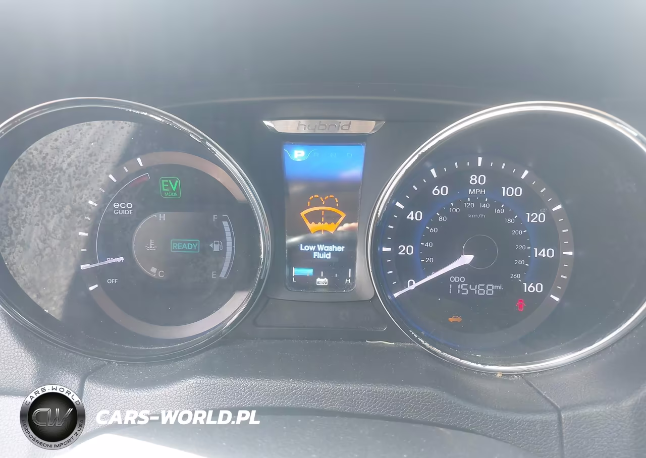 2014 Hyundai Sonata Hybrid Limited VIN:KMHEC4A45EA112117 - 7