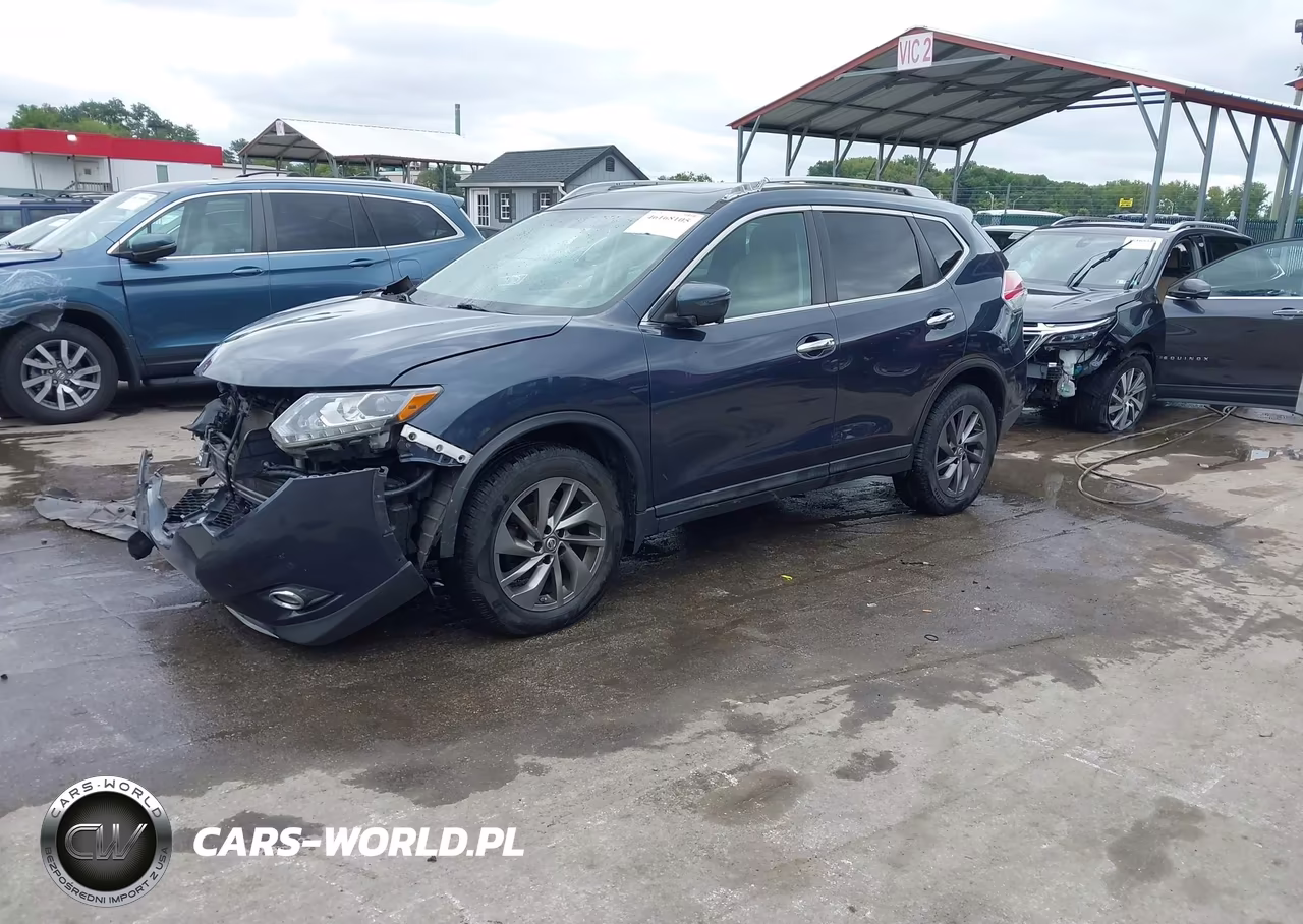 2016 Nissan Rogue Sl VIN:5N1AT2MV2GC793321 - 2
