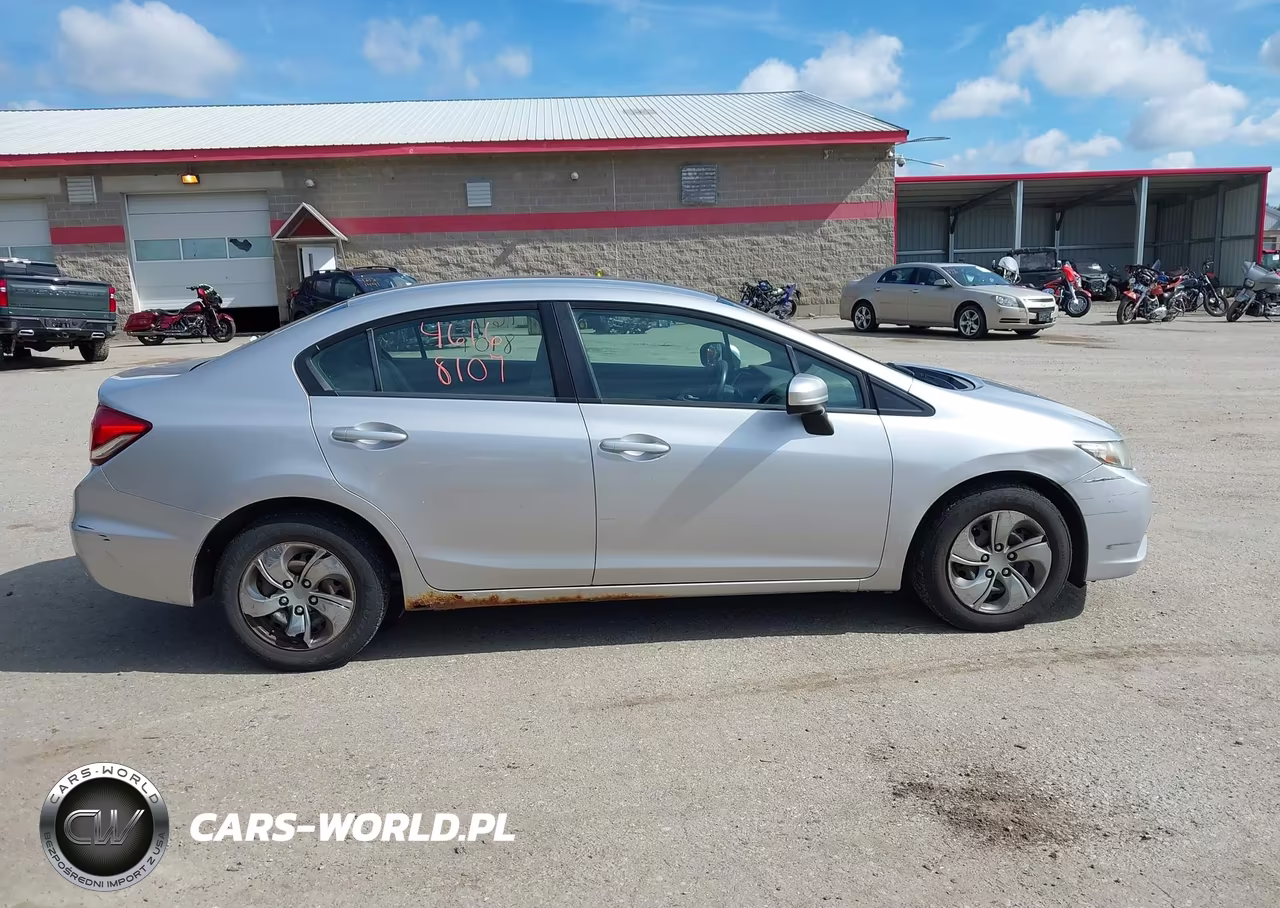 2015 Honda Civic Lx VIN:19XFB2F50FE044132 - 13