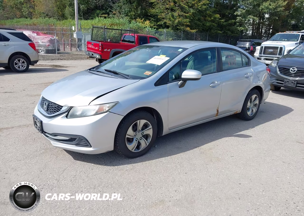 2015 Honda Civic Lx VIN:19XFB2F50FE044132 - 2