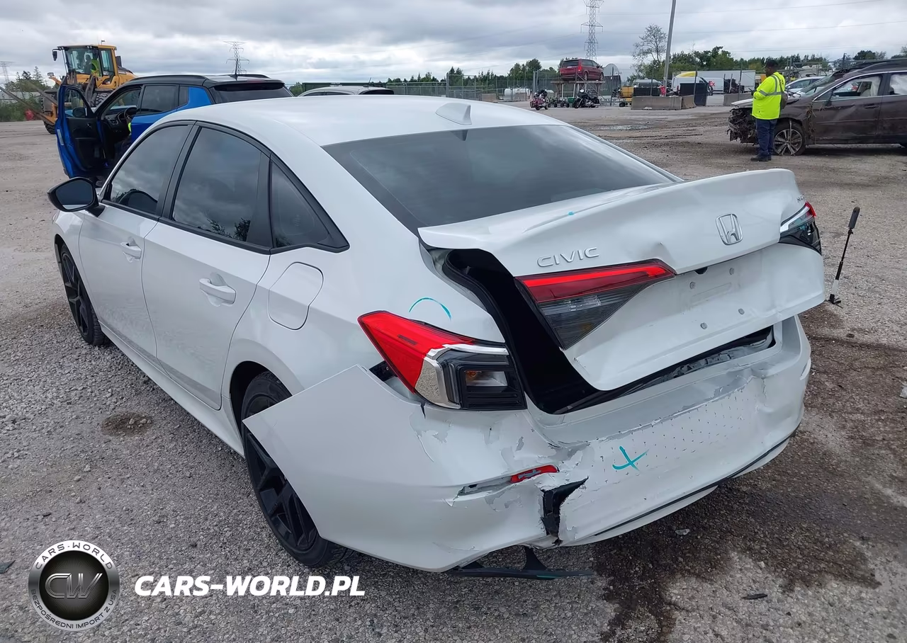 2022 Honda Civic Sport VIN:2HGFE2F54NH554561 - 3