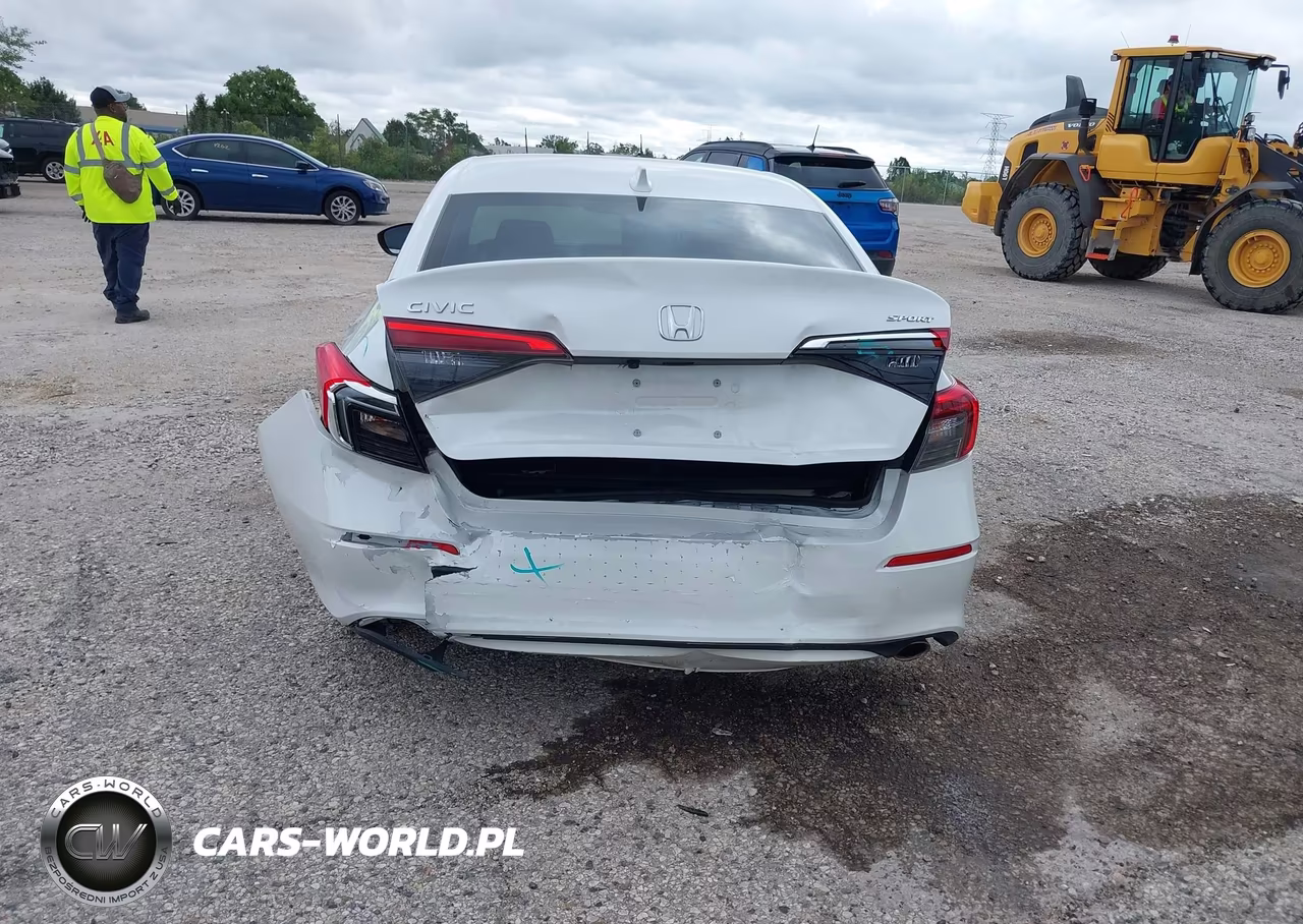 2022 Honda Civic Sport VIN:2HGFE2F54NH554561 - 6