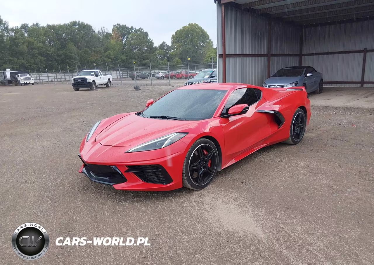 2020 Chevrolet Corvette Stingray Rwd 2Lt VIN:1G1Y72D41L5119232 - 2