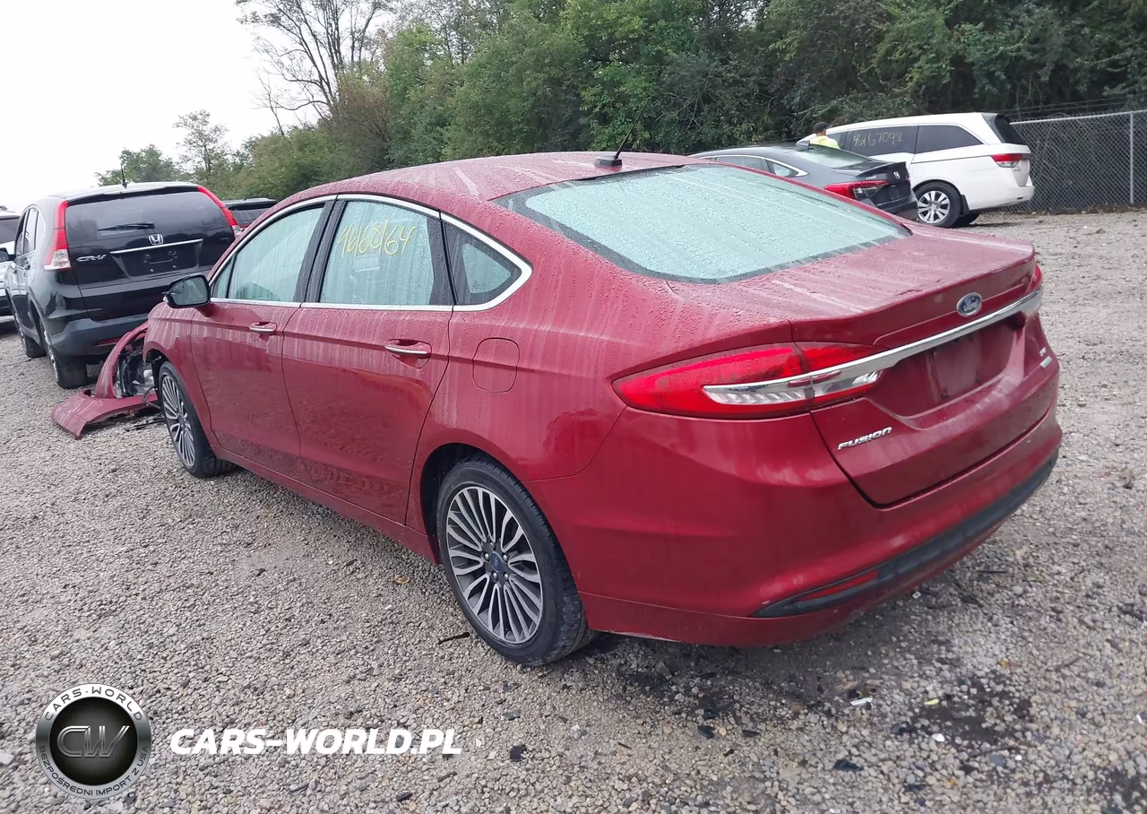 2017 Ford Fusion Se VIN:3FA6P0HD0HR251308 - 3