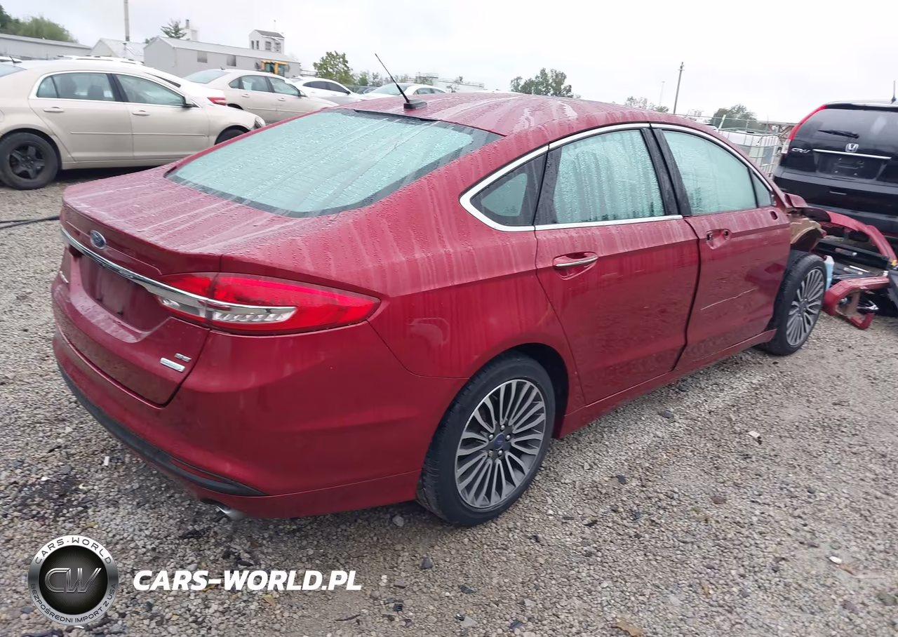 2017 Ford Fusion Se VIN:3FA6P0HD0HR251308 - 4