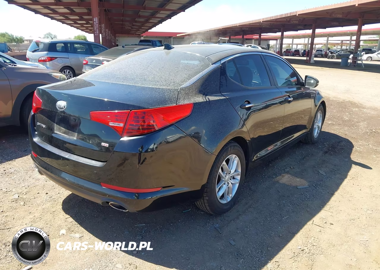 2013 Kia Optima Lx VIN:5XXGM4A70DG191333 - 4