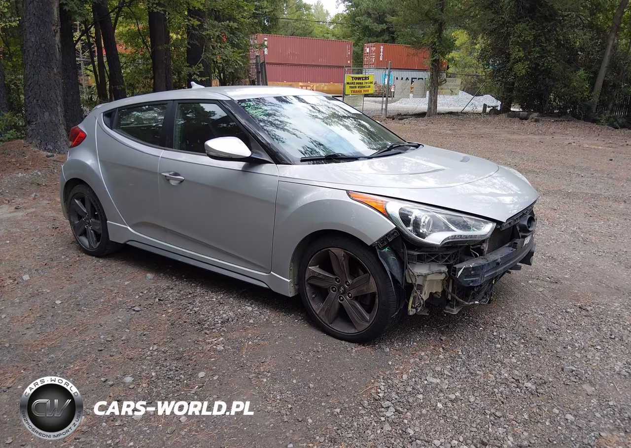 2014 Hyundai Veloster Turbo W-Blue