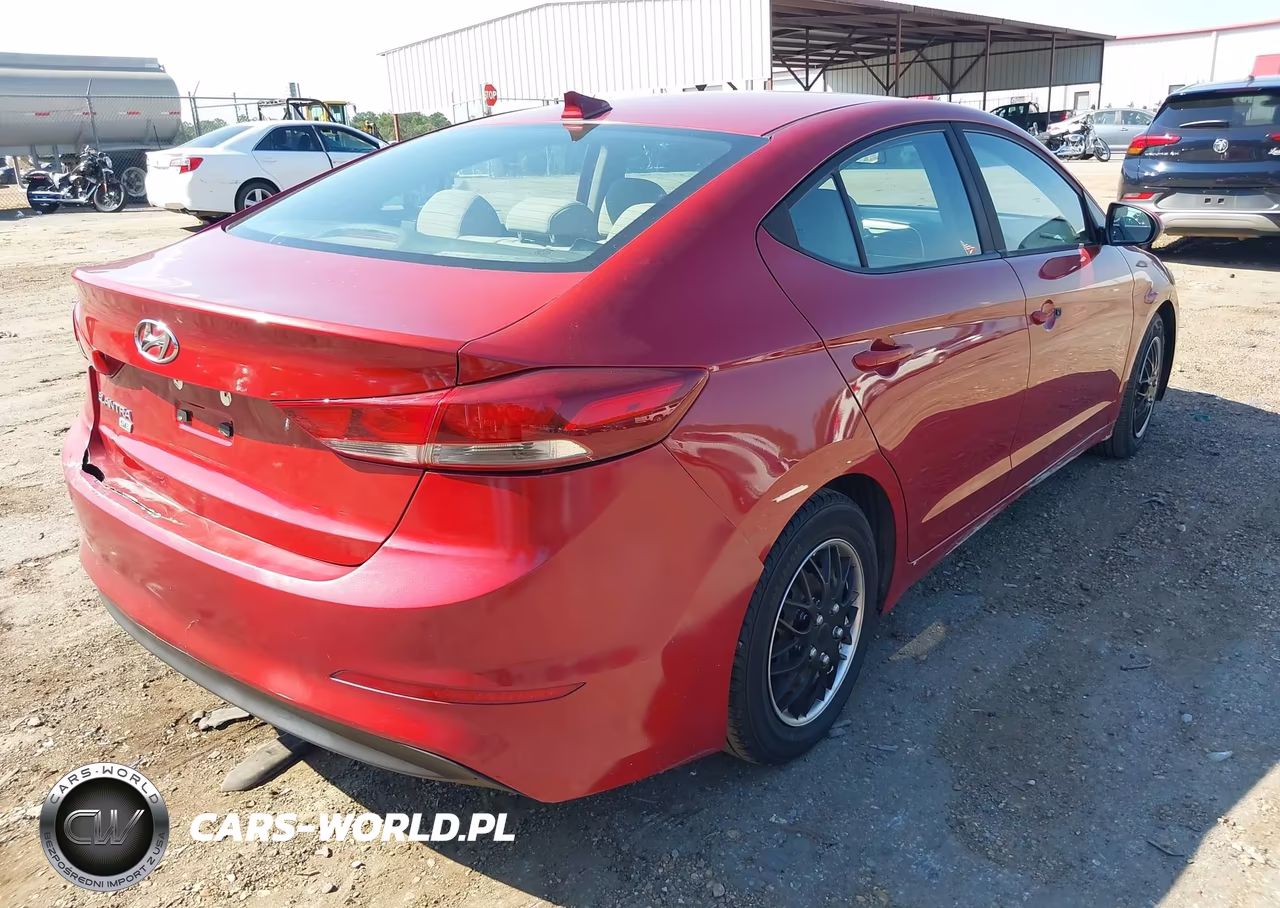 2017 Hyundai Elantra Se VIN:KMHD74LFXHU399360 - 4