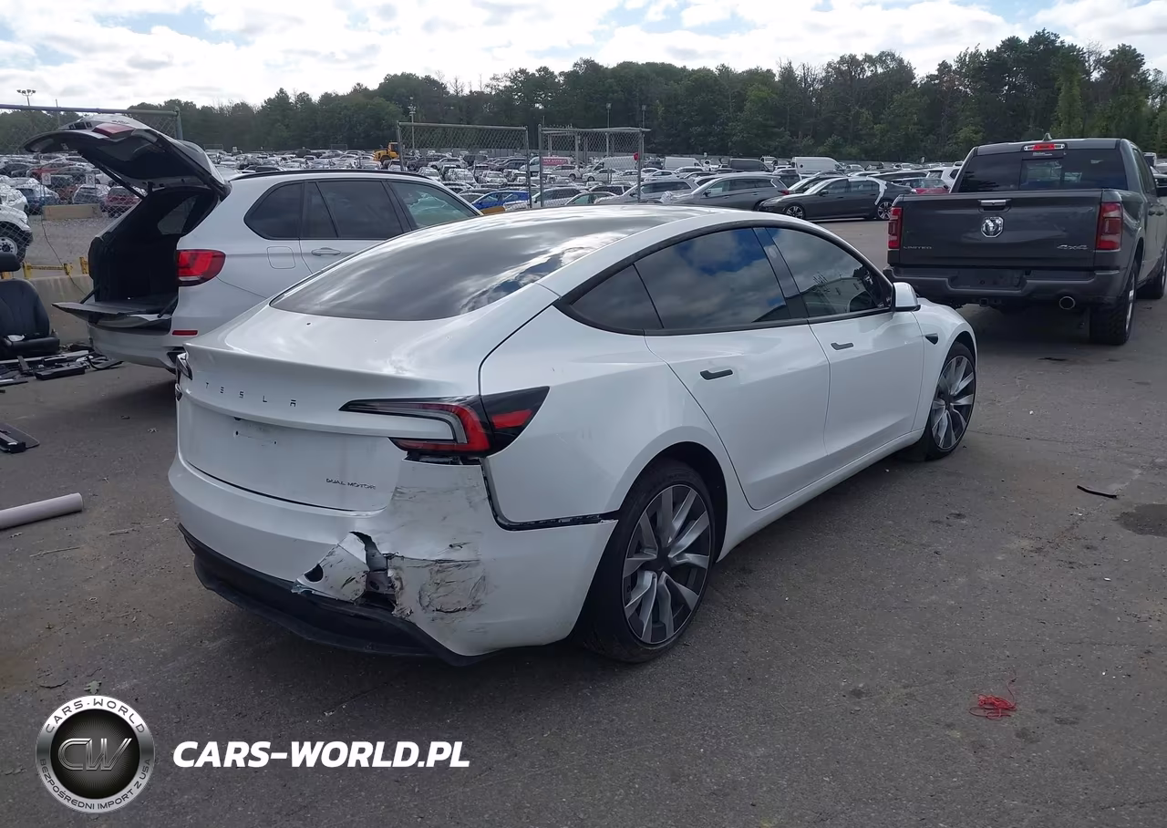 2025 Tesla Model 3 Long Range All-Wheel Drive VIN:5YJ3E1EB4SF932625 - 4