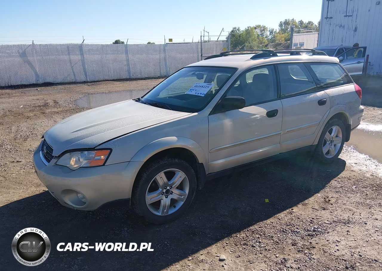 2007 Subaru Outback 2.5I VIN:4S4BP61C577317530 - 2