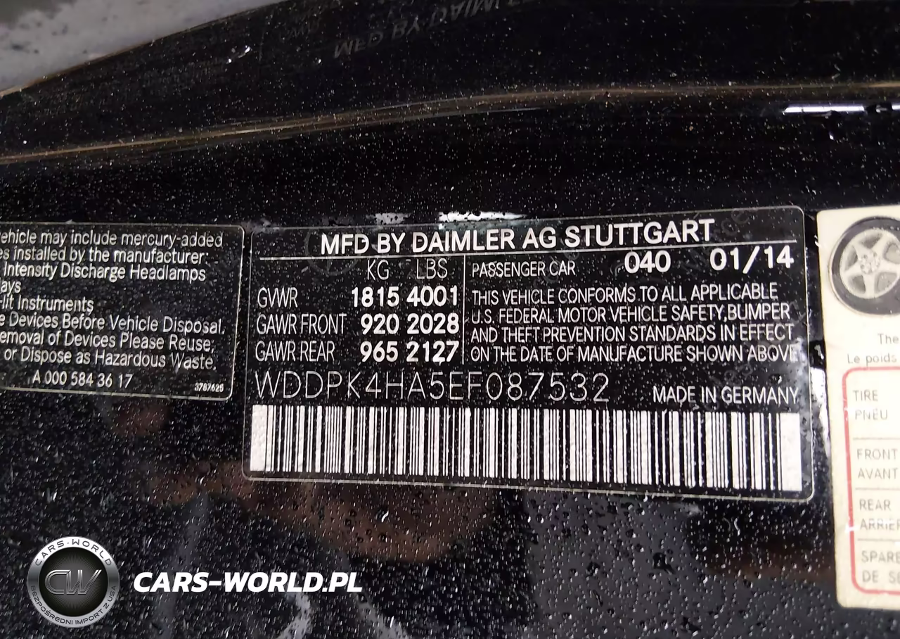 2014 Mercedes-Benz Slk 250 VIN:WDDPK4HA5EF087532 - 9
