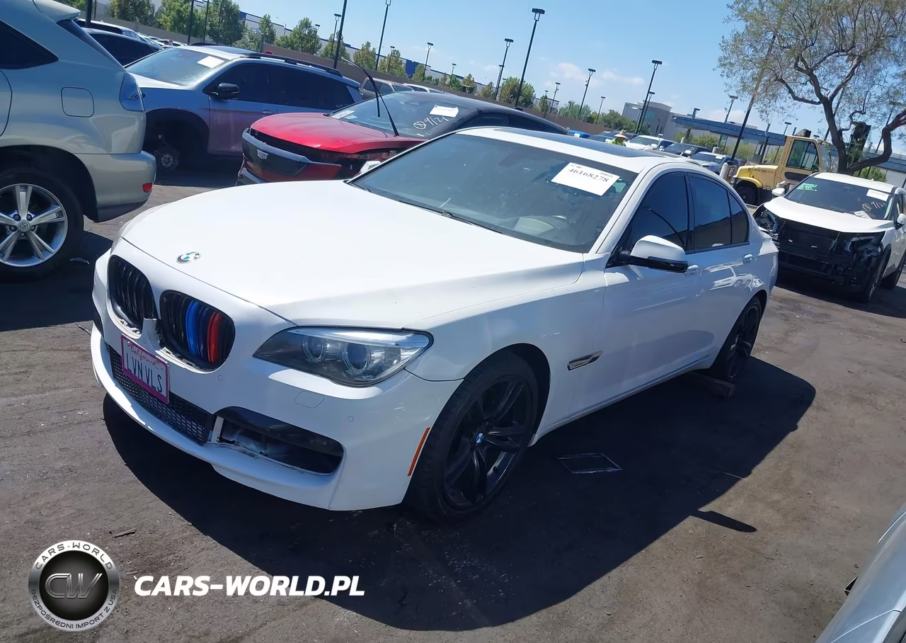 2013 BMW 740I VIN:WBAYA6C51DC995139 - 2