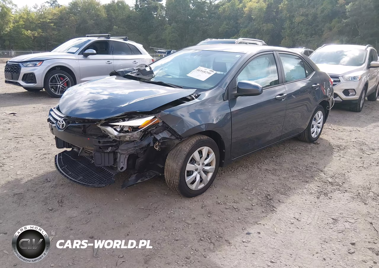 2016 Toyota Corolla Le VIN:2T1BURHEXGC488794 - 2