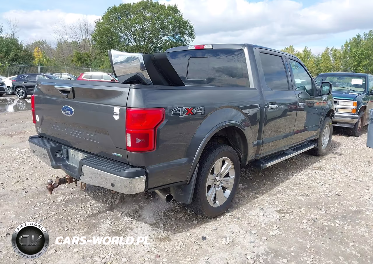 2018 Ford F-150 Lariat VIN:1FTEW1EG4JKD56215 - 4
