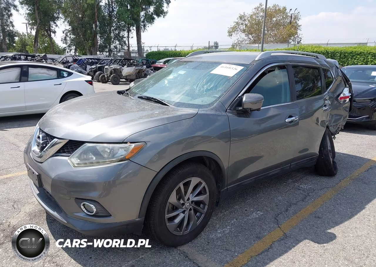 2016 Nissan Rogue Sl VIN:5N1AT2MT5GC741776 - 2