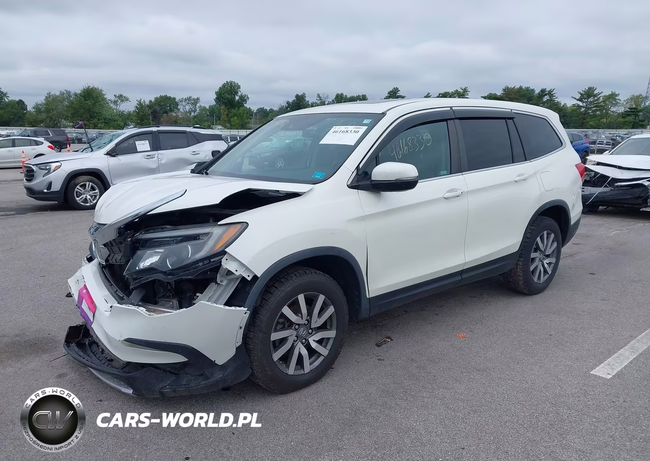2019 Honda Pilot Exl VIN:5FNYF6H57KB054145 - 2