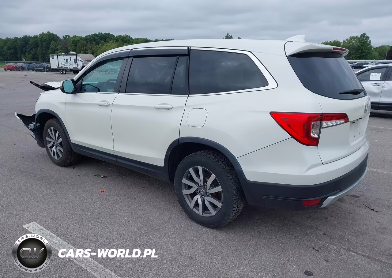 2019 Honda Pilot Exl VIN:5FNYF6H57KB054145 - 3