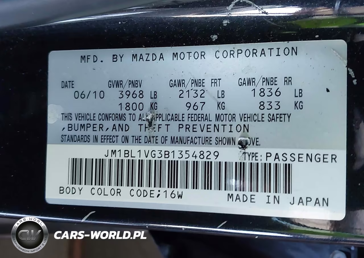 2011 Mazda 3 I VIN:JM1BL1VG3B1354829 - 9
