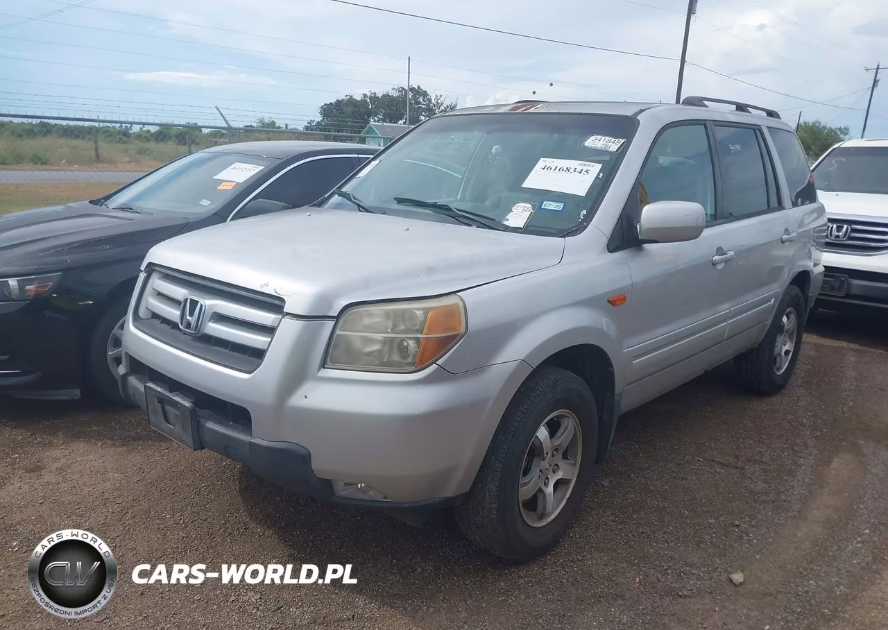 2007 Honda Pilot Ex-L VIN:5FNYF28797B011721 - 2