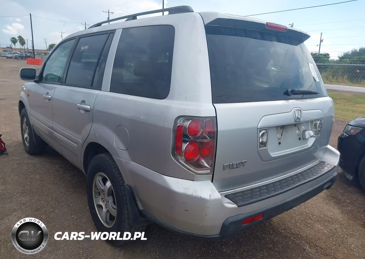 2007 Honda Pilot Ex-L VIN:5FNYF28797B011721 - 3