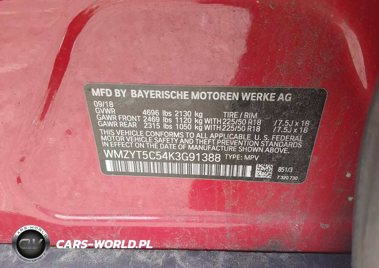 2019 Mini Countryman Cooper S VIN:WMZYT5C54K3G91388 - 9