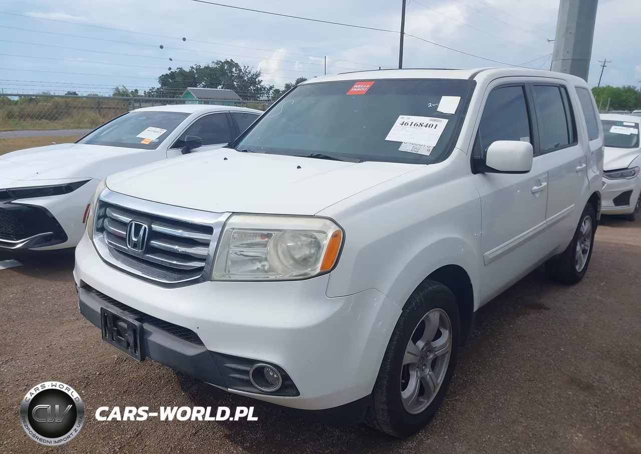 2013 Honda Pilot Ex-L VIN:5FNYF3H55DB001008 - 2