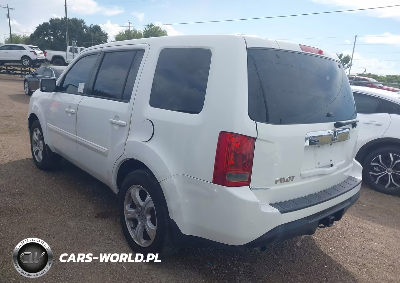 2013 Honda Pilot Ex-L VIN:5FNYF3H55DB001008 - 3